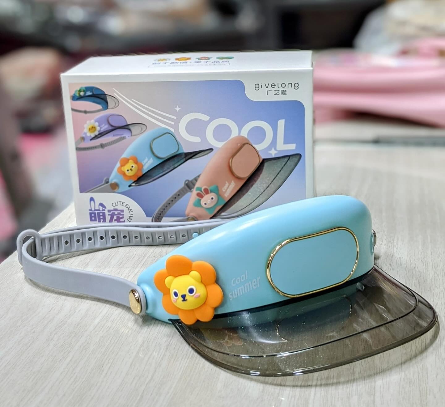 Sun Protector - Cute Hat with Cooling Fan