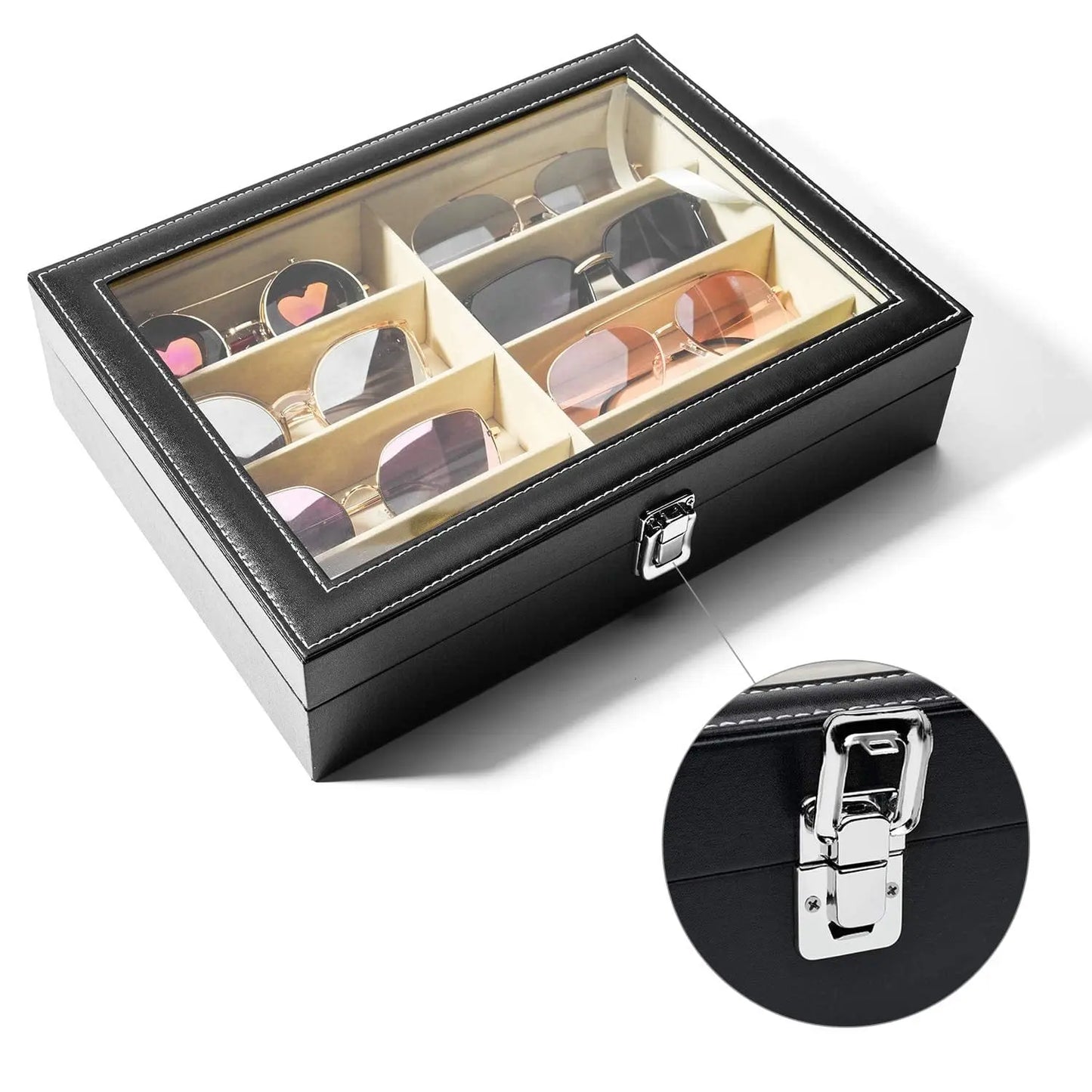 Sunglasses Storage Box(8 Slot) - Deliverrpk