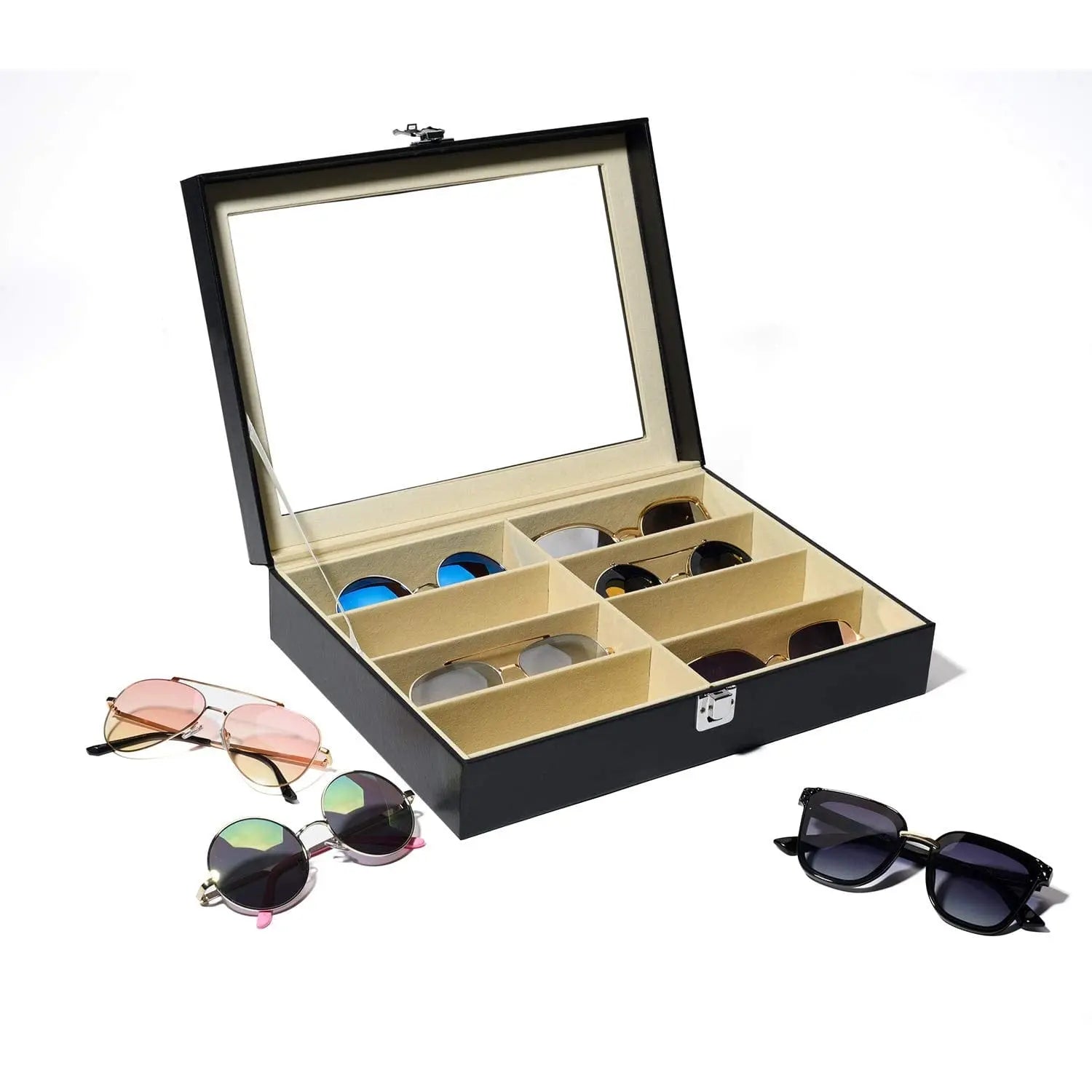 Sunglasses Storage Box(8 Slot) - Deliverrpk