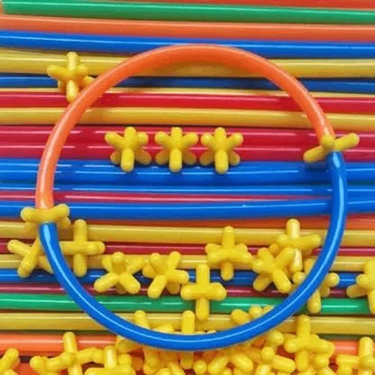 Super Bamboo Building Sticks  Construction Set for Kids
