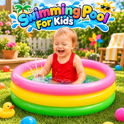 Rainbow Swimming Pool For Kids