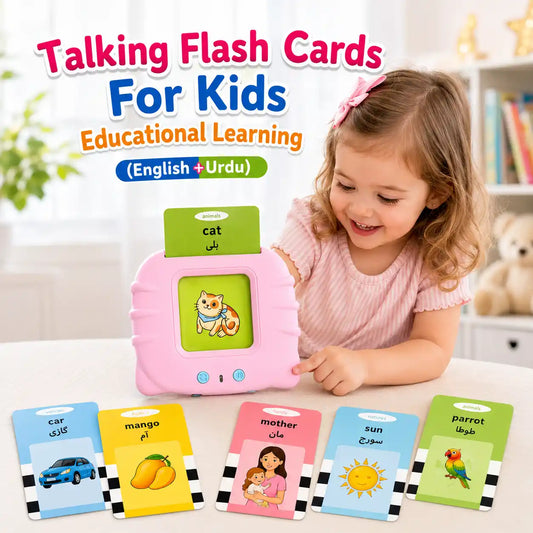 Talking Flash Cards For Kids Educational Learning Deliverr.pk