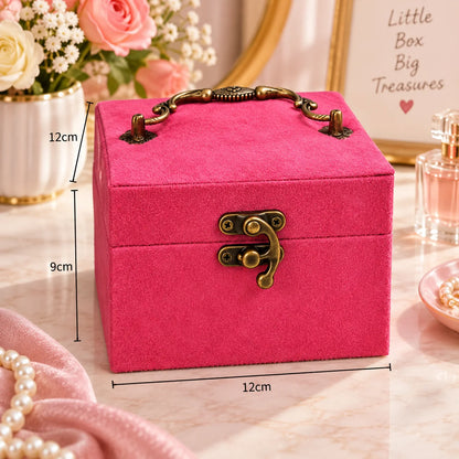 three layer velvet jewellary box - deliverrpk