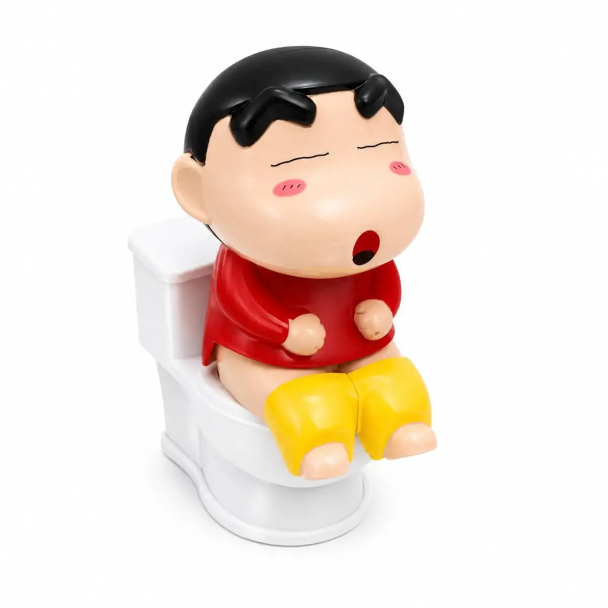 Toilet Shin-chan Prank Toy Funny Hidden Water Spray Surprise Novelty Toy for Kids and Adults