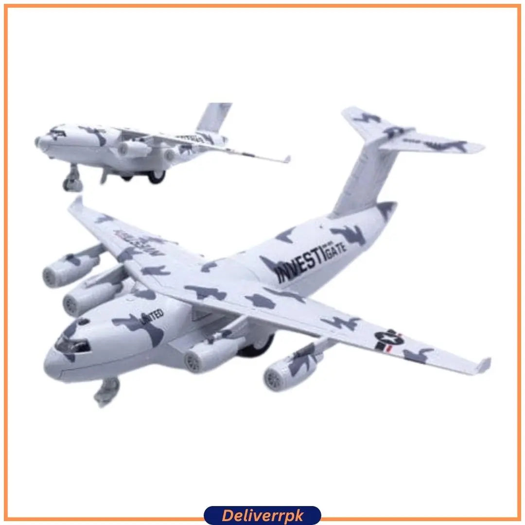 Transport Plane Model Education Toy Deliverr.pk