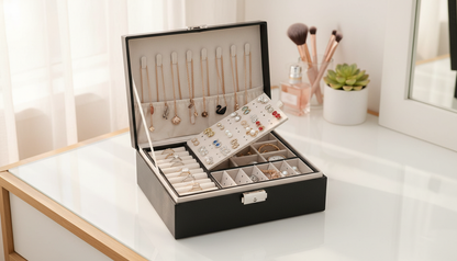 Jewellery Organizer Box 2 Layers (HQ)