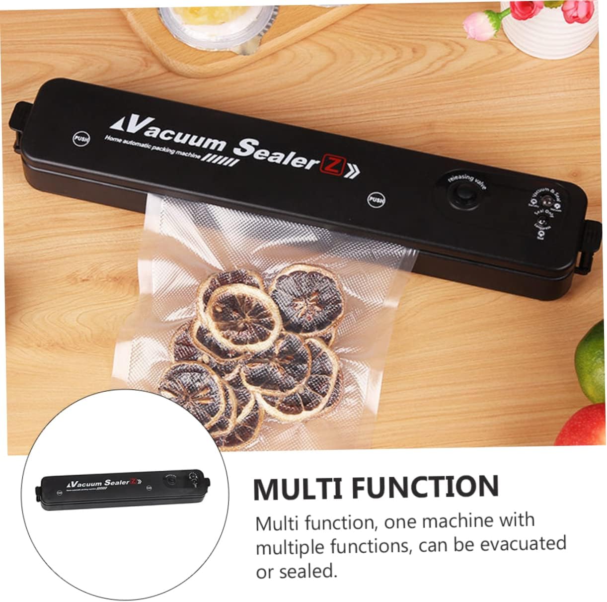 Portable Automatic Vacuum Food Bag Sealer - Mini Resealer Machine - Deliverrpk