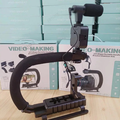 Video Handheld Vlog Stand Stabilizer Kit - Deliverrpk