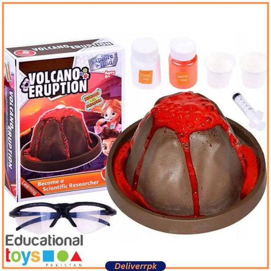 Volcano Eruption experimental kit deliverrPK