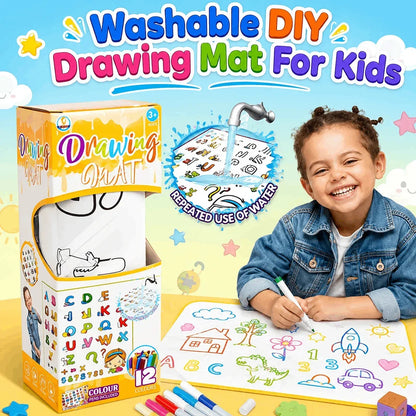 Washable DIY Drawing Mat for Kids
