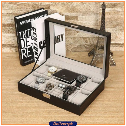 Watch And Jewelry case Display Holder Deliverr.pk