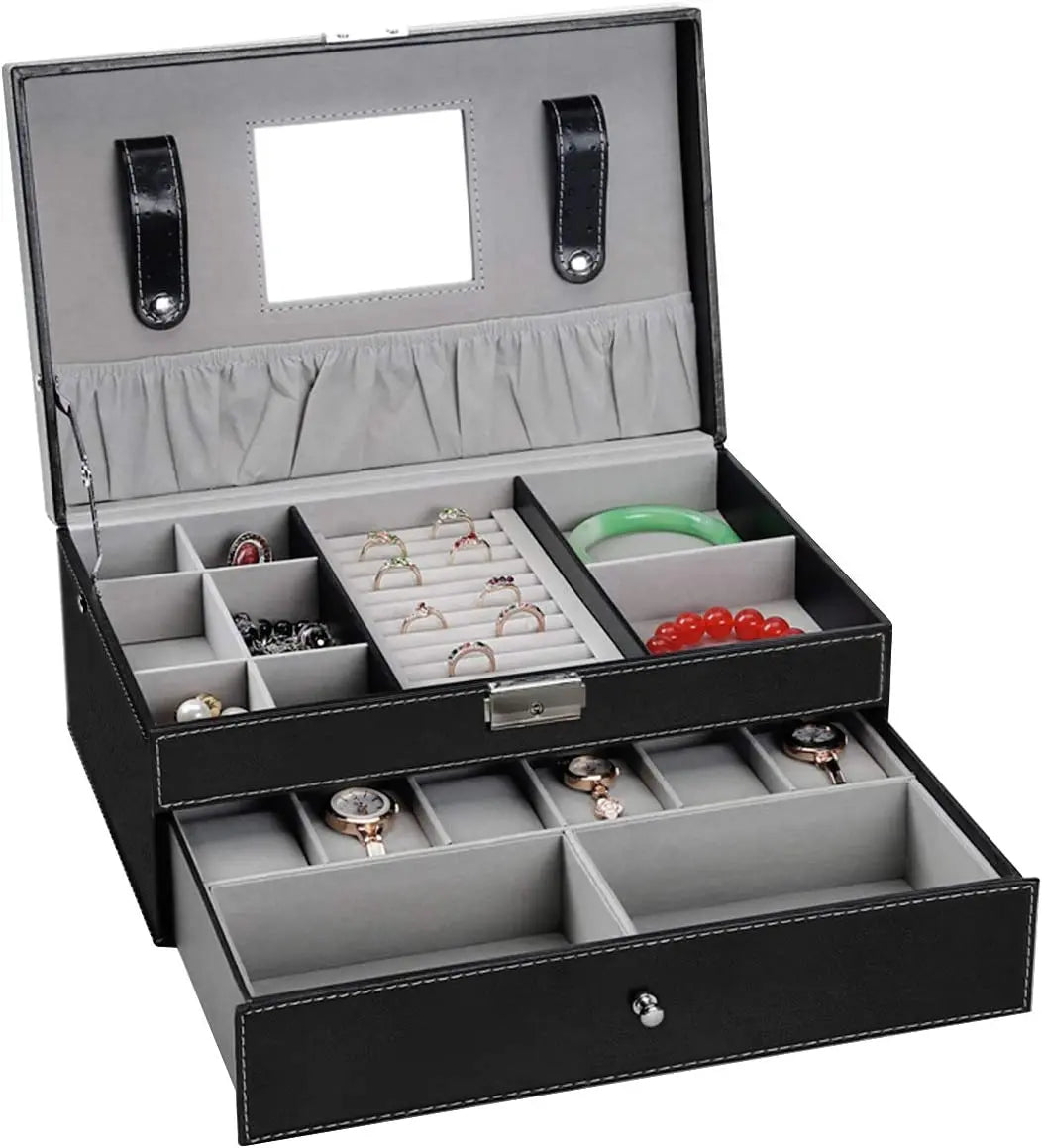 Watch Jewellery Storage Box Case - Deliverrpk