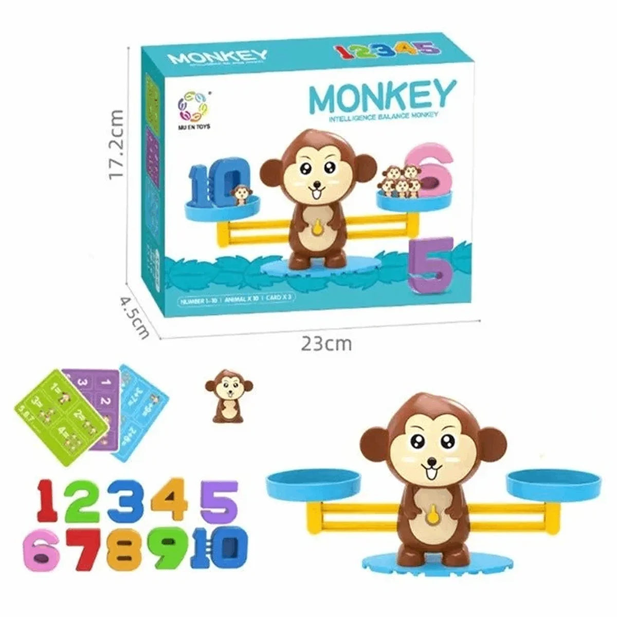 Monkey Balance Learning Game – Educational Weight Scale Toy