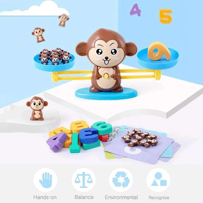 Monkey Balance Learning Game – Educational Weight Scale Toy