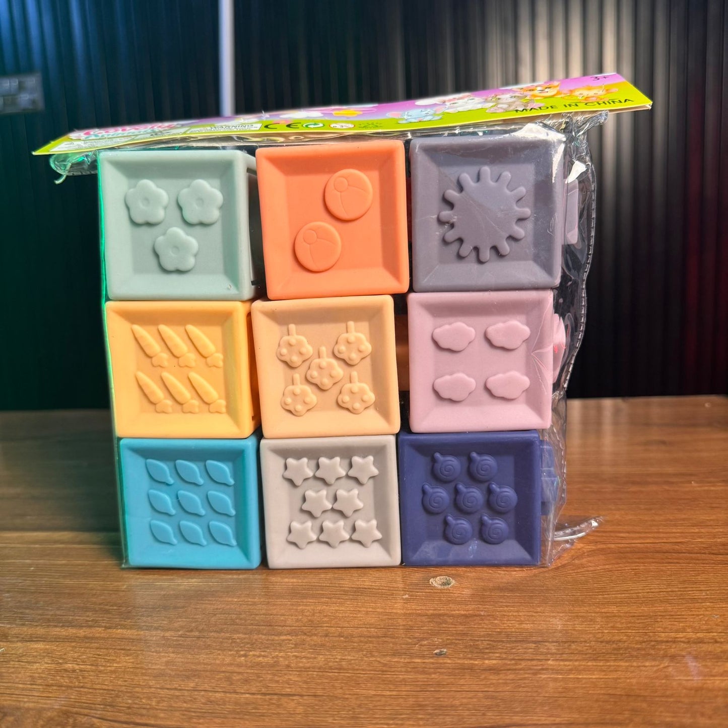 Large Soft teethers Building Blocks Numbers and Shapes For Kids