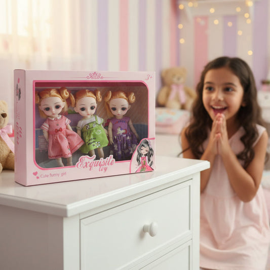 Cute Barbie Doll For Kids - Toynix.pk