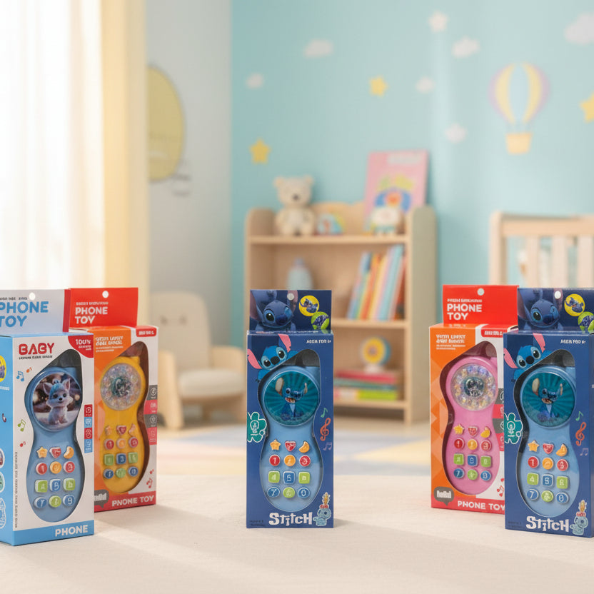 Baby Musical Phone Toy With Lights
