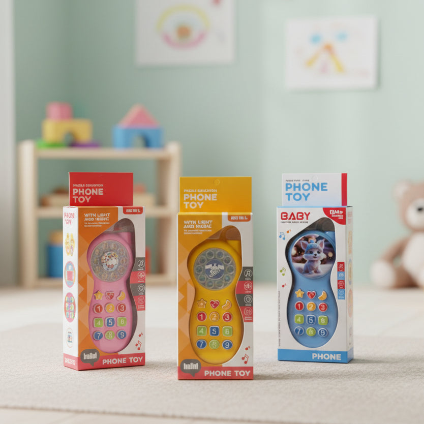 Baby Musical Phone Toy With Lights