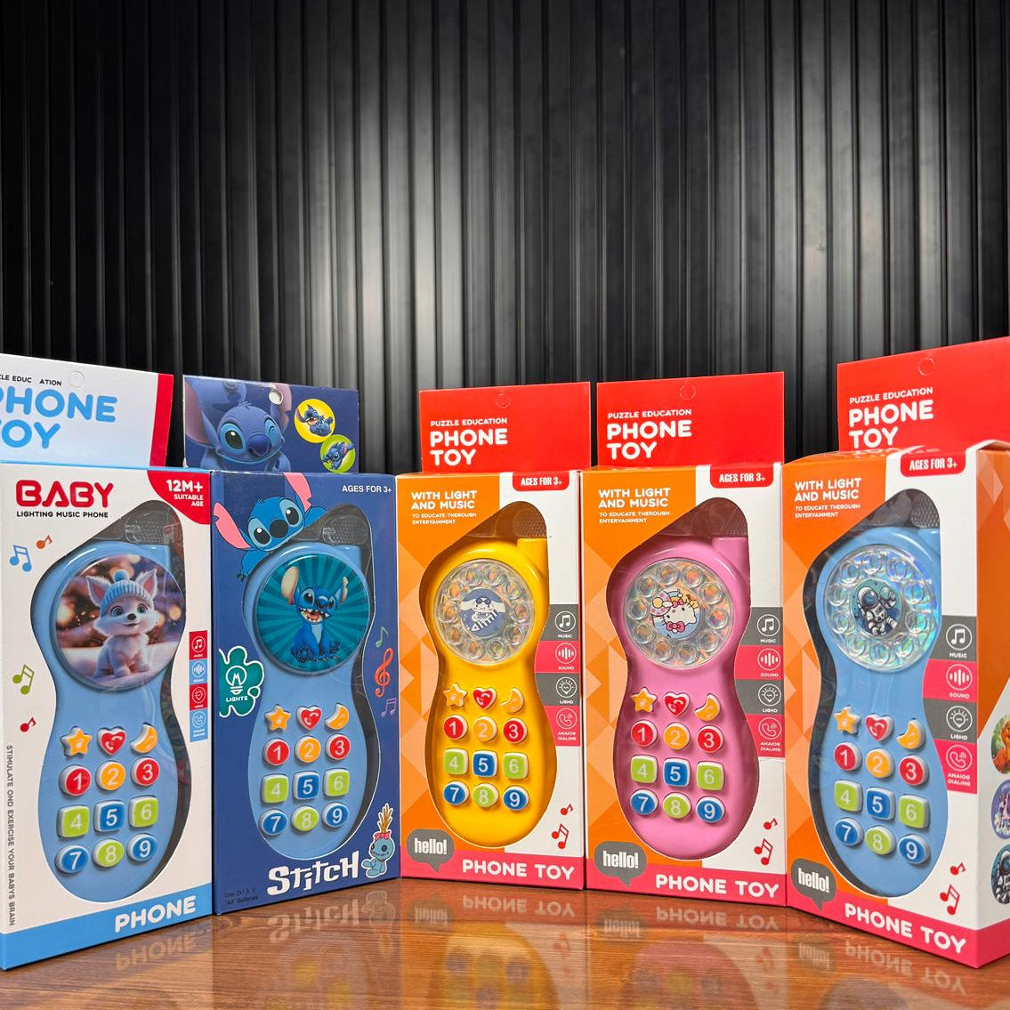 Baby Musical Phone Toy With Lights