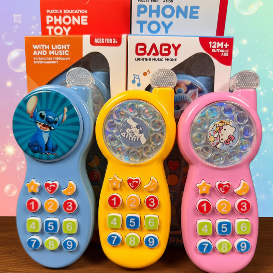 Baby Musical Phone Toy With Lights