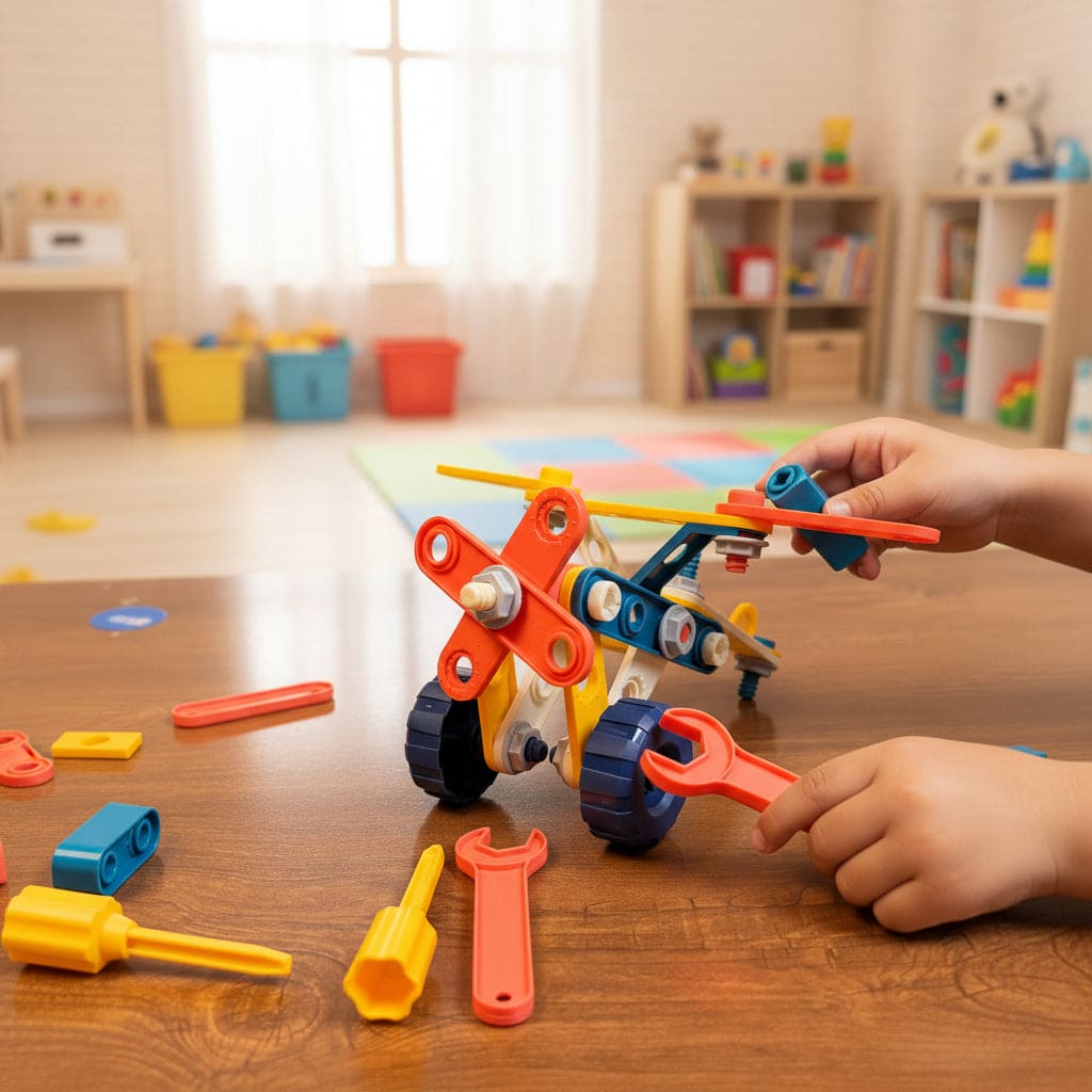 DIY Erector Building Toy Set for Kids