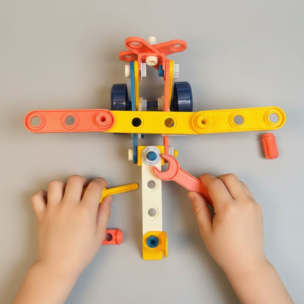 DIY Erector Building Toy Set for Kids
