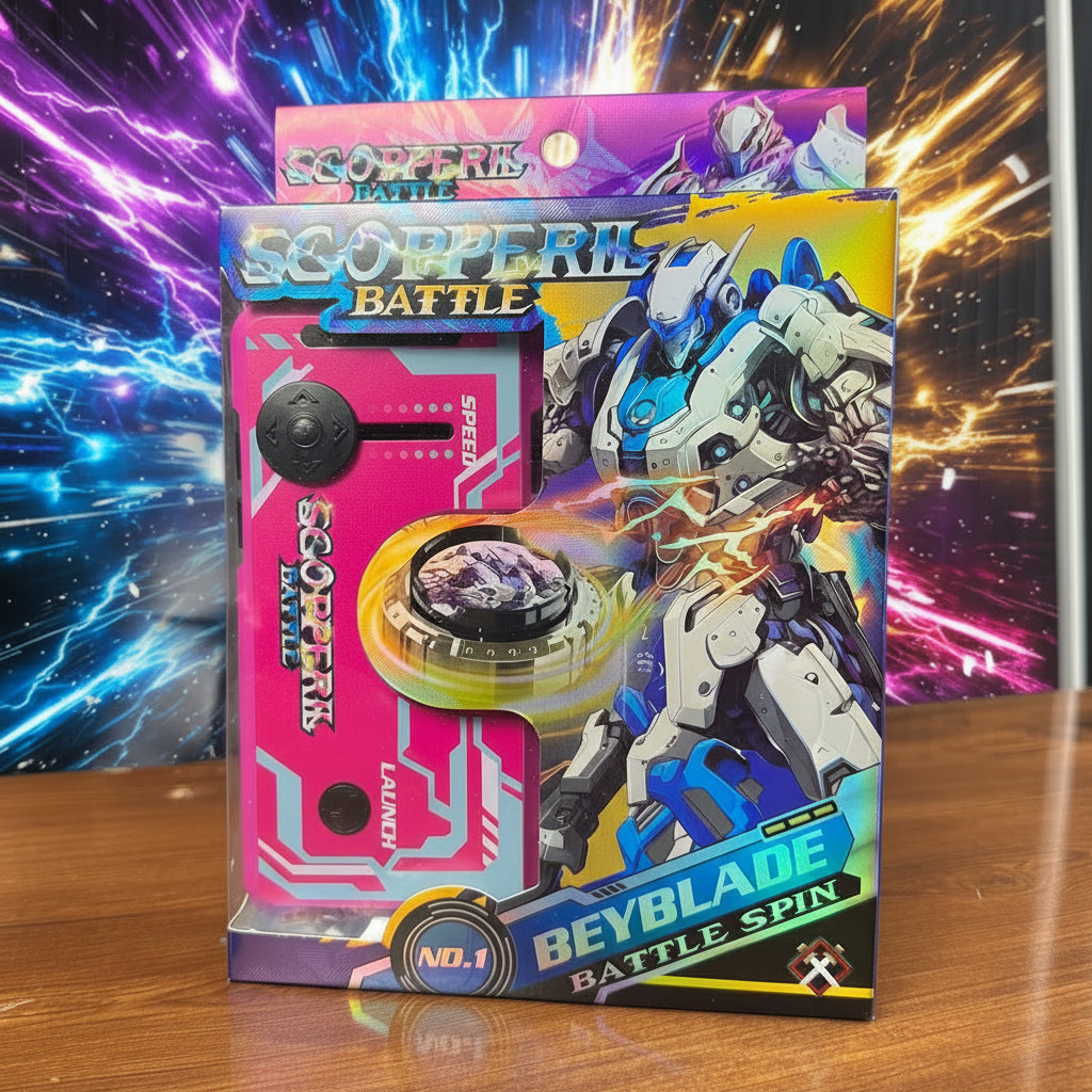 Electronic Beyblade Launcher Toy For Kids