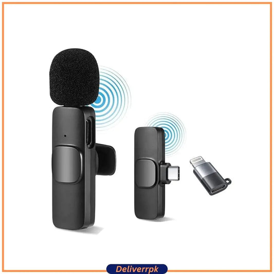 Wireless Microphone for iPhone and Type-C Android Phones Deliverrpk