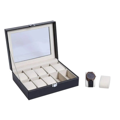 Wrist Watch Organizer Box (10 Slot) - Deliverrpk