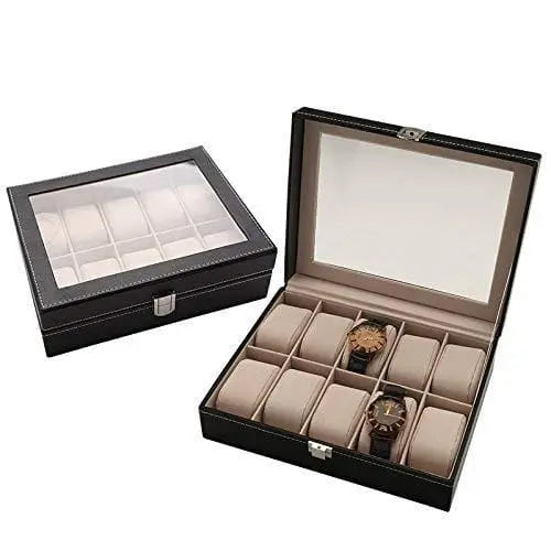 Wrist Watch Organizer Box (10 Slot) - Deliverrpk