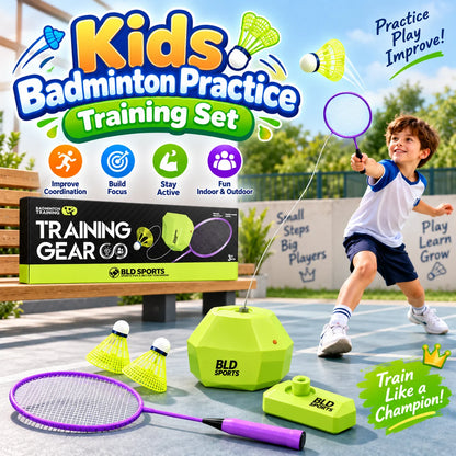 Kids Badminton Practice Training Set