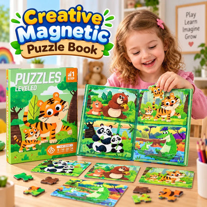 animal puzzle book