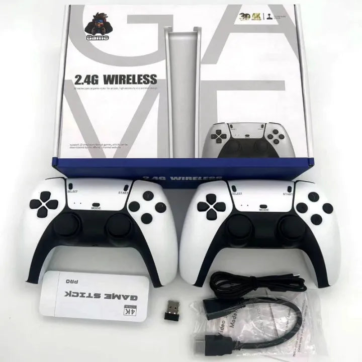 M15 4K Retro Game with Dual 2.4G Wireless Controllers