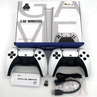 M15 4K Retro Game with Dual 2.4G Wireless Controllers