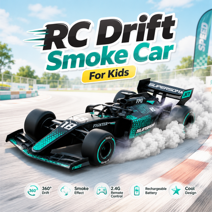RC Drift Smoke Car For Kids