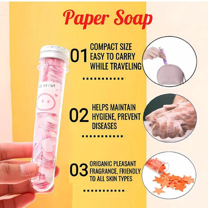 Disposable Paper Soap Flakes for Hand Wash