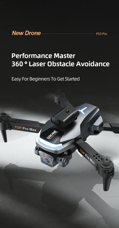 P23 Pro Intelligent Obstacle Avoiding Drone - Foldable Drone - Toynix