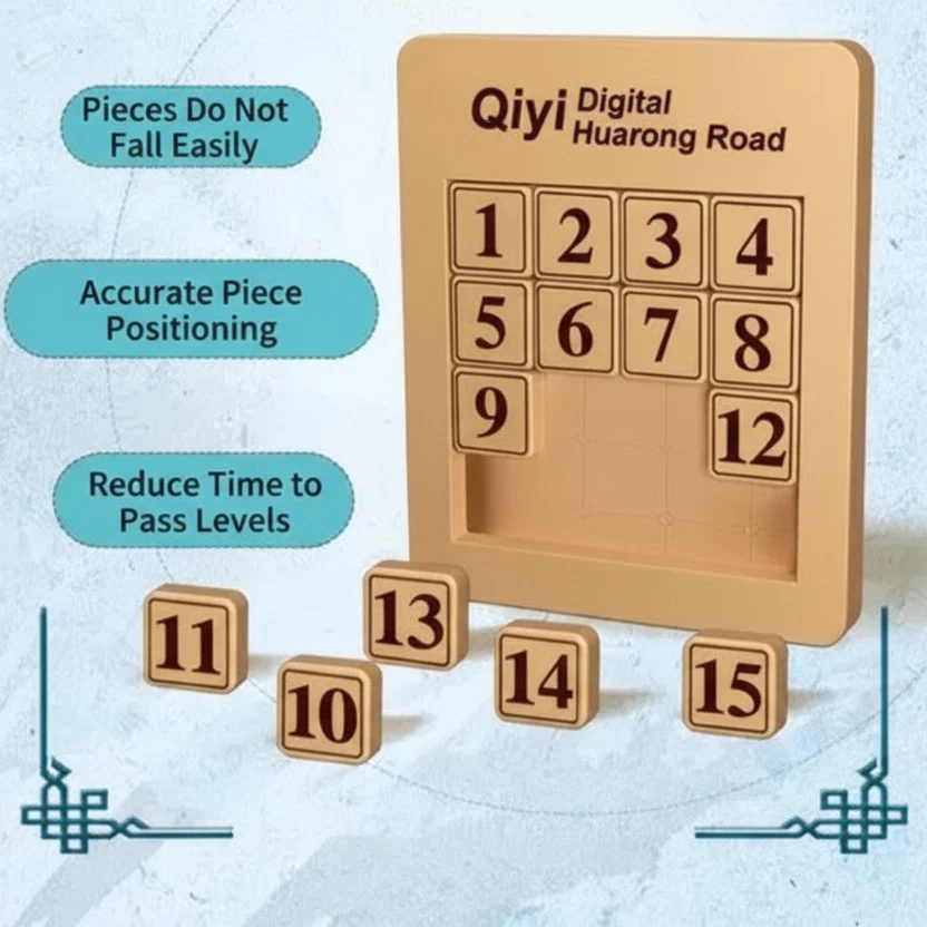 Wooden Learning Number Sliding Math Puzzle For Kids (2025-51)