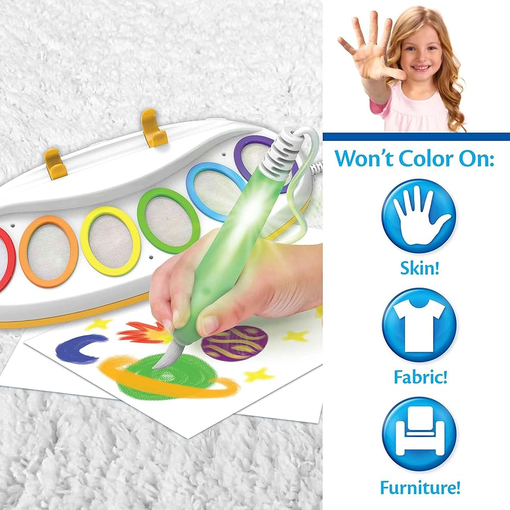 Magical Paint Brush Coloring Kit with Color Recognition & Special Paper