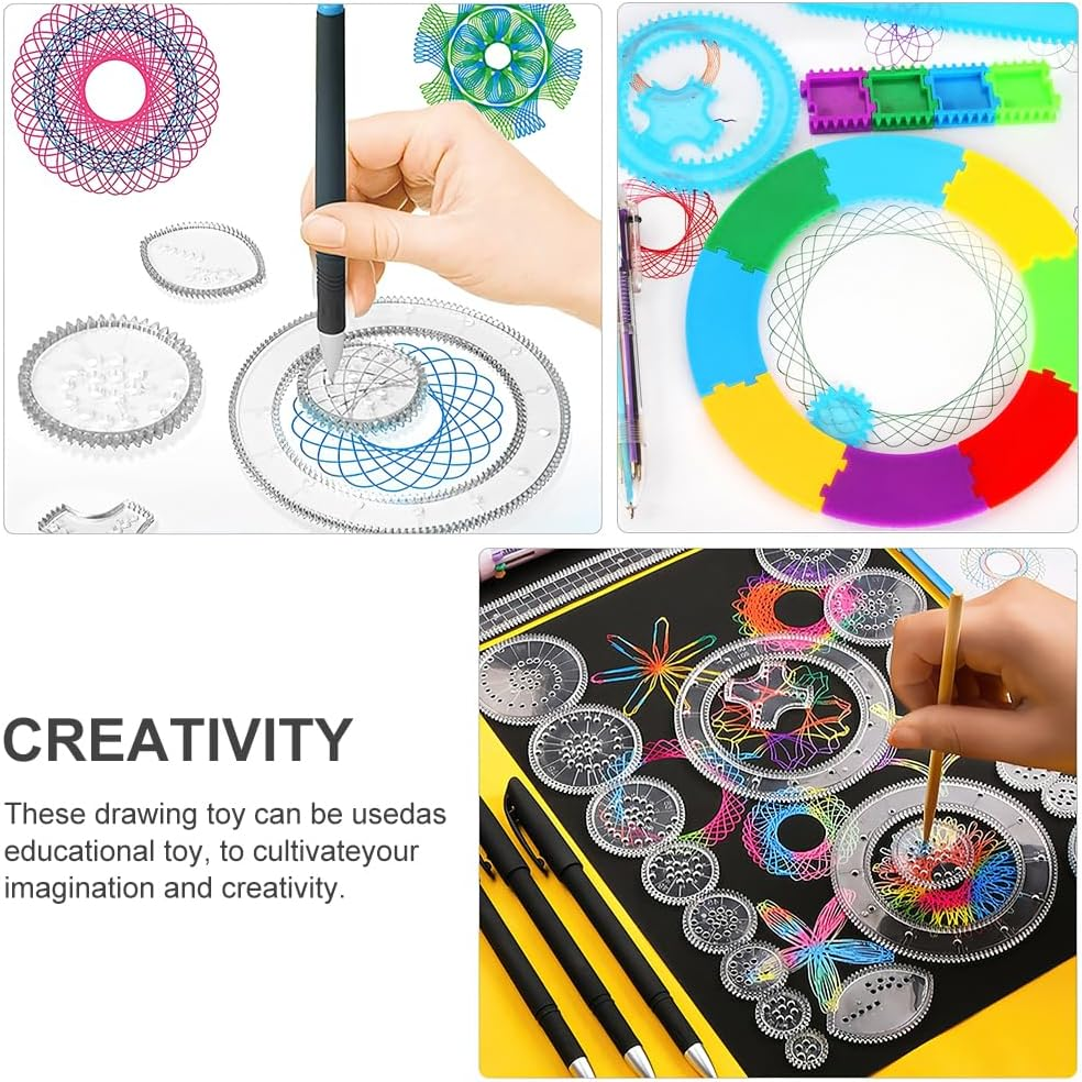 Educational Spirograph Painting Designer Set for Kids