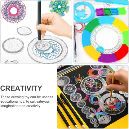 Educational Spirograph Painting Designer Set for Kids