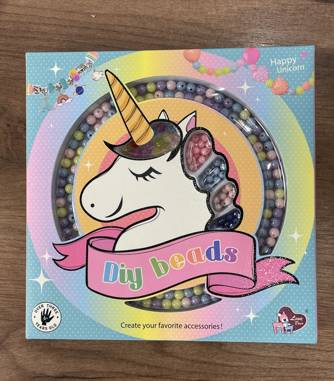 Unicorn DIY Beads Set For Girls