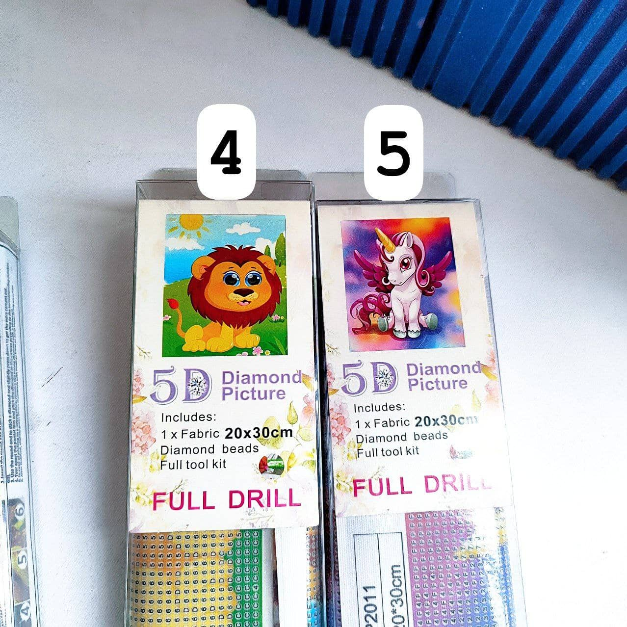 Small 5D Diamond Painting Kit For Home Decoration (Random Designs)