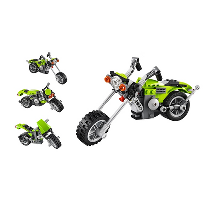 Architect Highway Cruiser 3-in-1 Building Blocks Toy – 129 Pieces