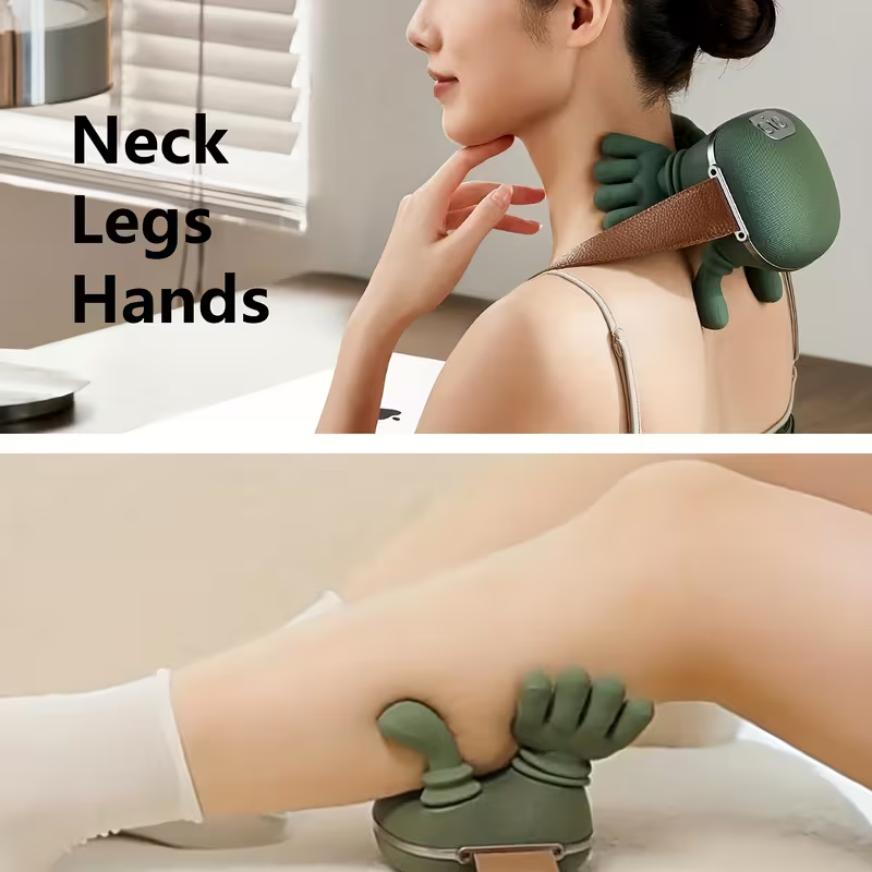Electric Neck & Shoulder Massager with Heat - Toynix