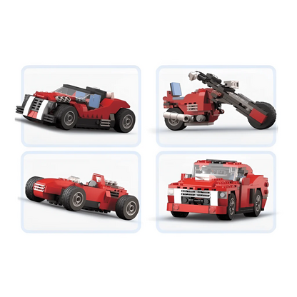 Architect Super Speedster Racing Car Blocks for Kids (278+ Pcs)