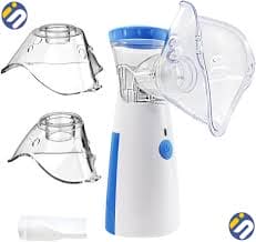 Mini Mesh Nebuliser Portable Handheld Effective Respiratory Solution For Adults & Kids Or Infants