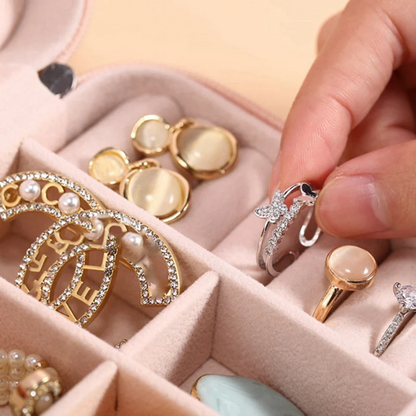 Portable Travel Mini Jewellery Box
