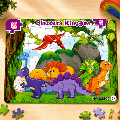 28 Pcs Jigsaw Puzzle for Kids (Random | 88)