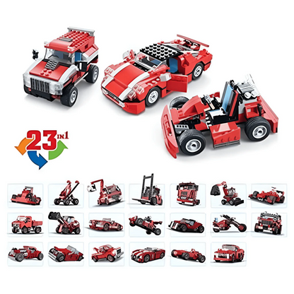 Architect Super Speedster Racing Car Blocks for Kids (278+ Pcs)